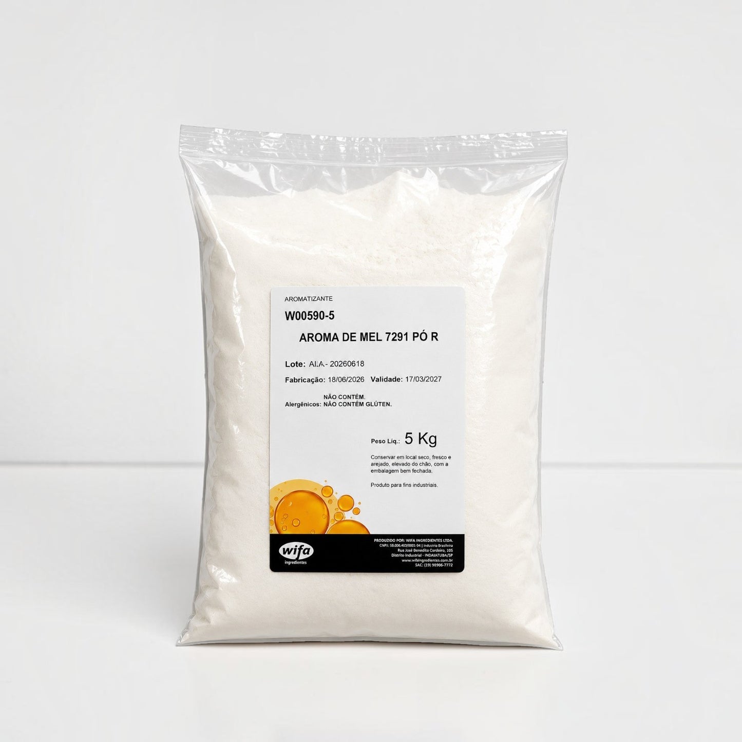 Aroma Mel Pó Spray 5Kg