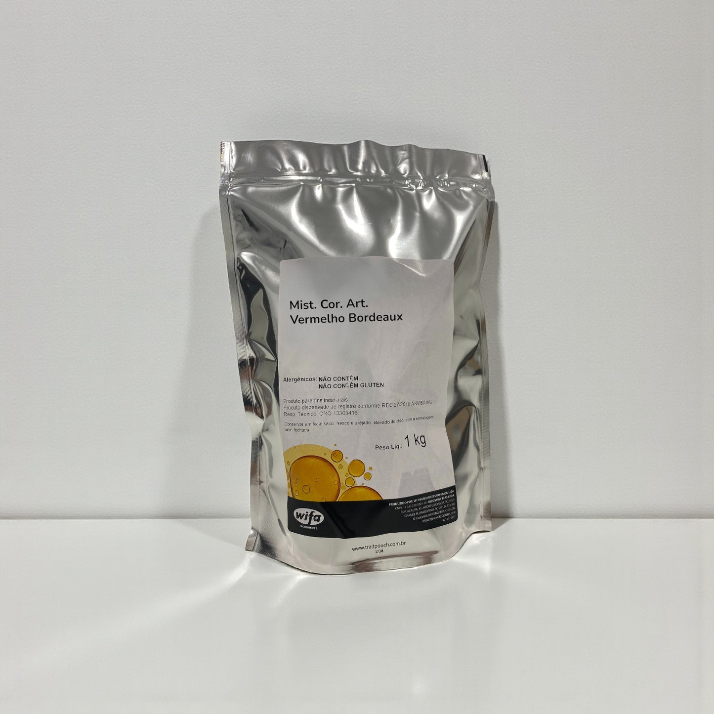 Vermelho Bordeaux Pó