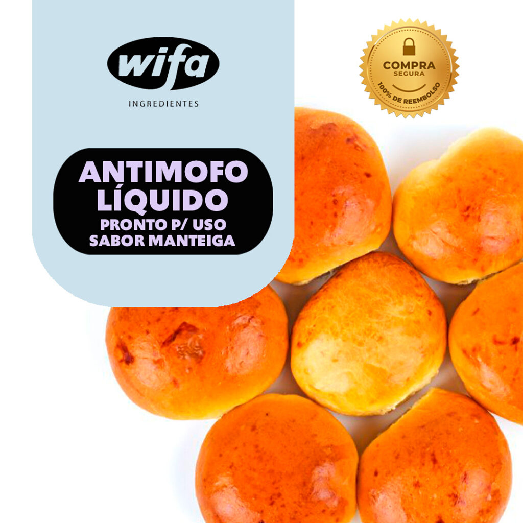 Antimofo Panificação Pronto p/ Uso Sabor Manteiga Líq.