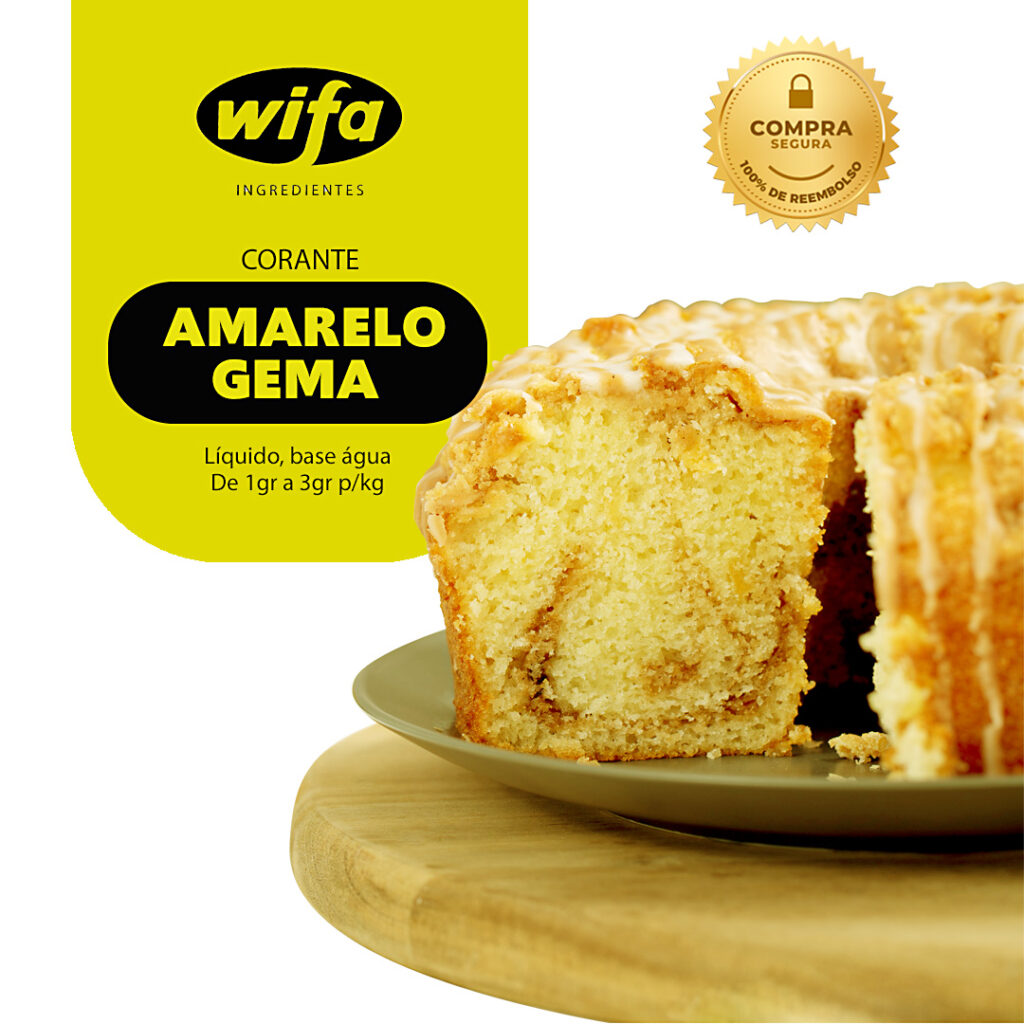 Corante Amarelo Gema